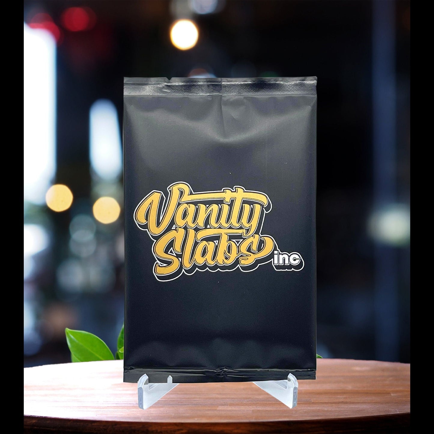 Black sealed package of Vintage Baseball Mystery Pack with rookies trading cards