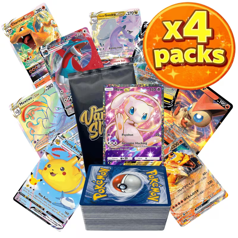 Pokémon Double Trouble Ultra Rare Battle Bundle | 60+ Pokémon Cards | 2 Double or Ultra Rare Hits | Holos & Rares Included | Perfect Gift for Collectors