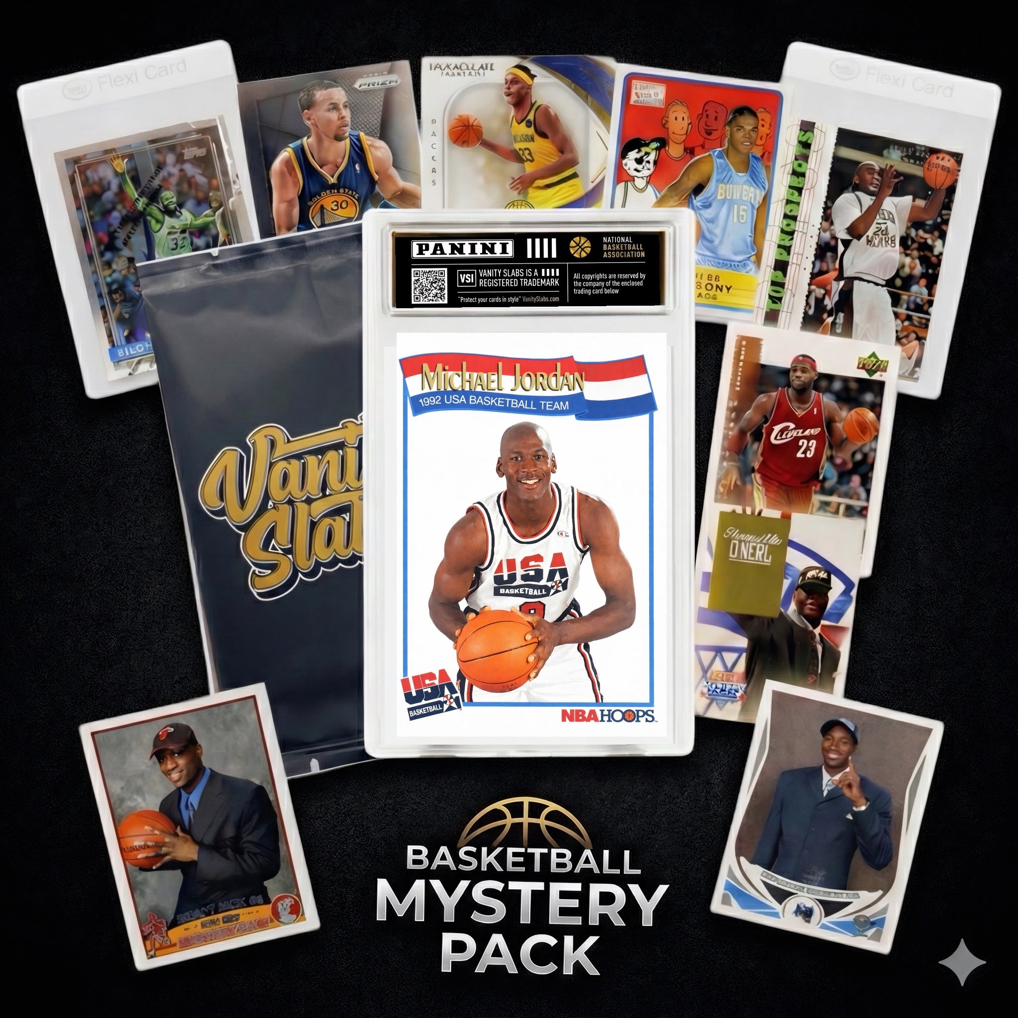 Basketball Foil Mystery Pack with Slab's Foil or Auto Vanity Slabs Inc Basketball Foil Mystery Pack with Slab's Foil or Auto Vanity Slabs Inc