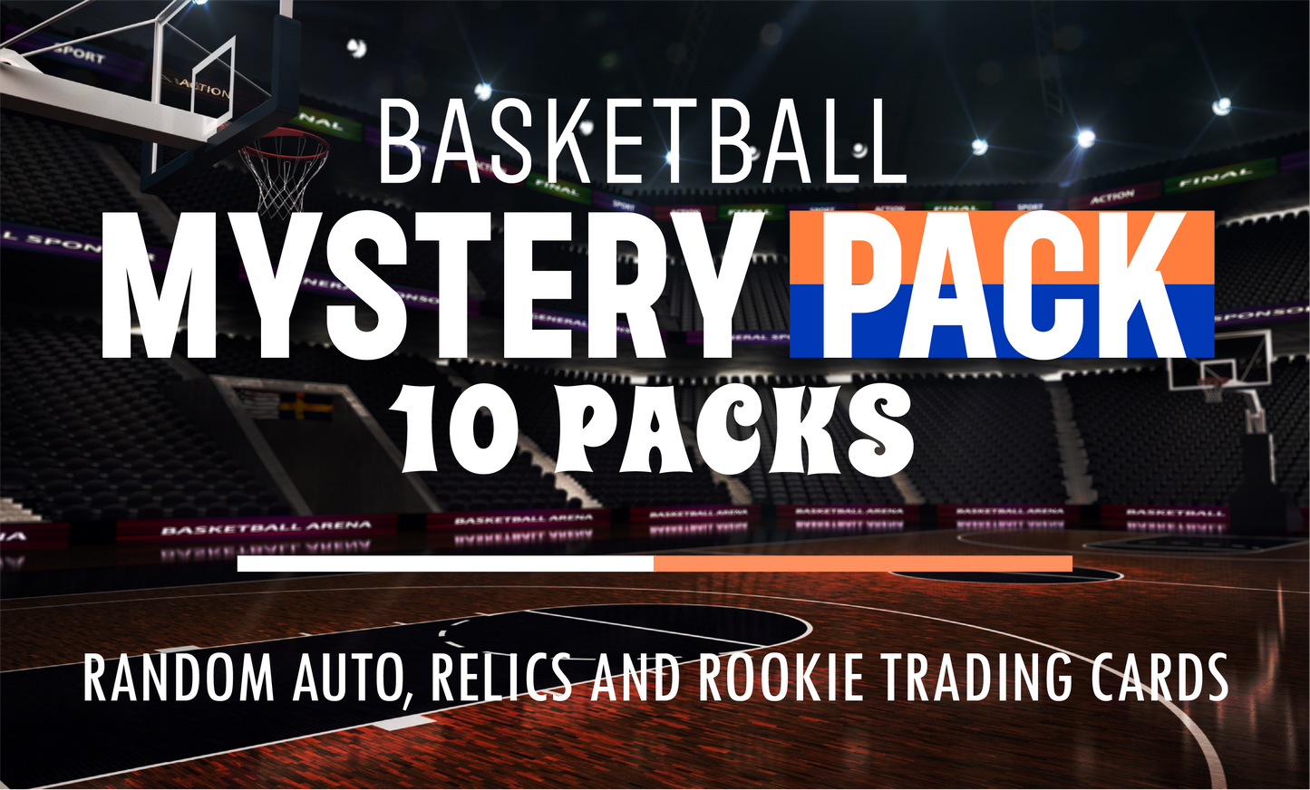 Basketball foil mystery pack with rookie cards and relics from Slab’s Foil Mystery series