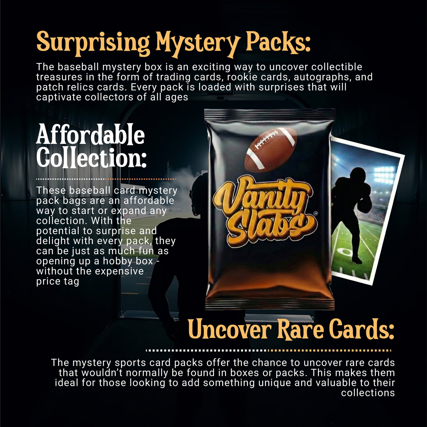 Football Mystery Ultimate Elite Pack (Loaded with Goodies) Great Party Favors