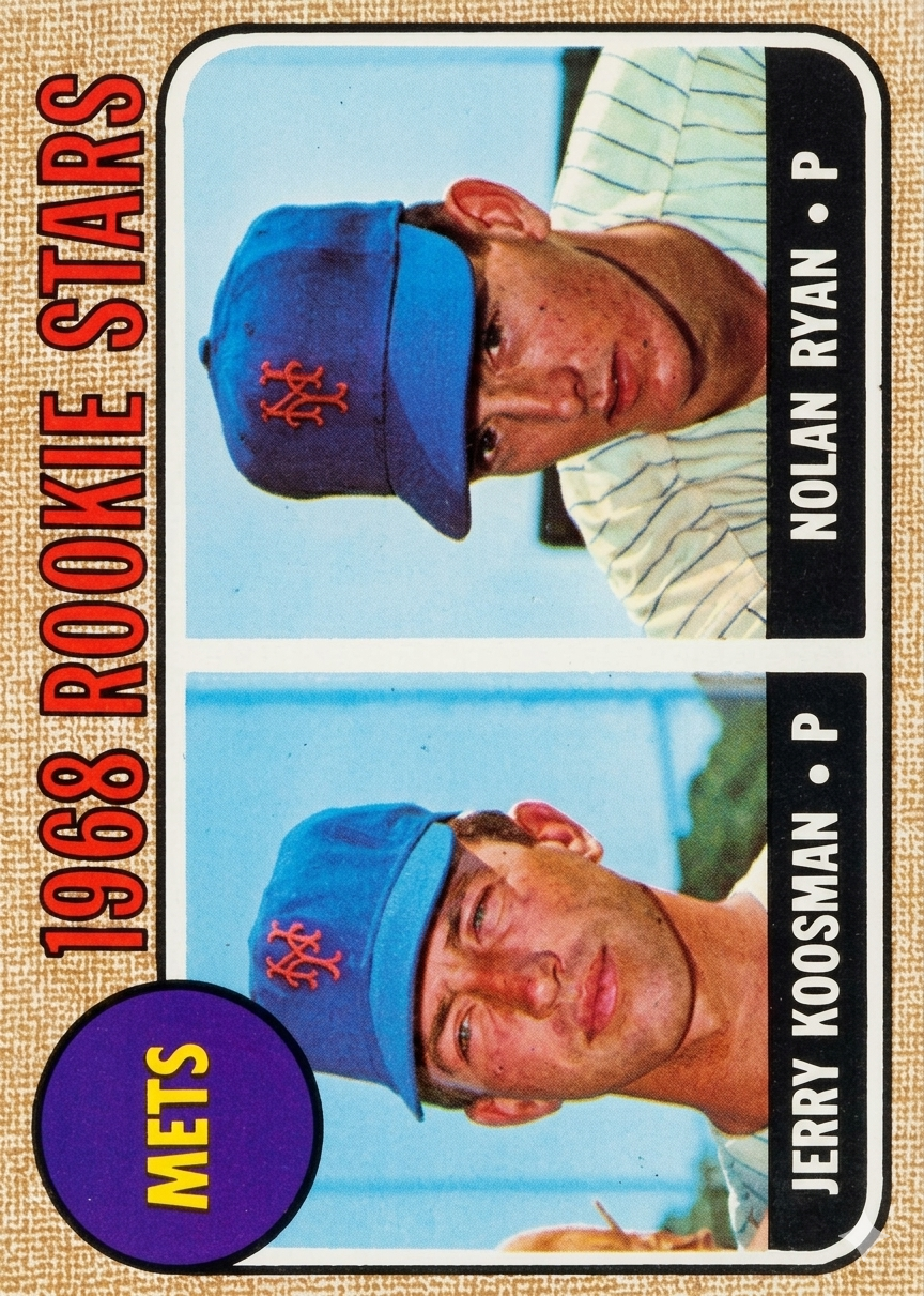 1968 Topps Baseball Mystery Card ⚾ Premium Magnetic Holder | Nolan Ryan RC Chase 🔥 1 Random Card Encased | From Complete 598 Card Set Chase
