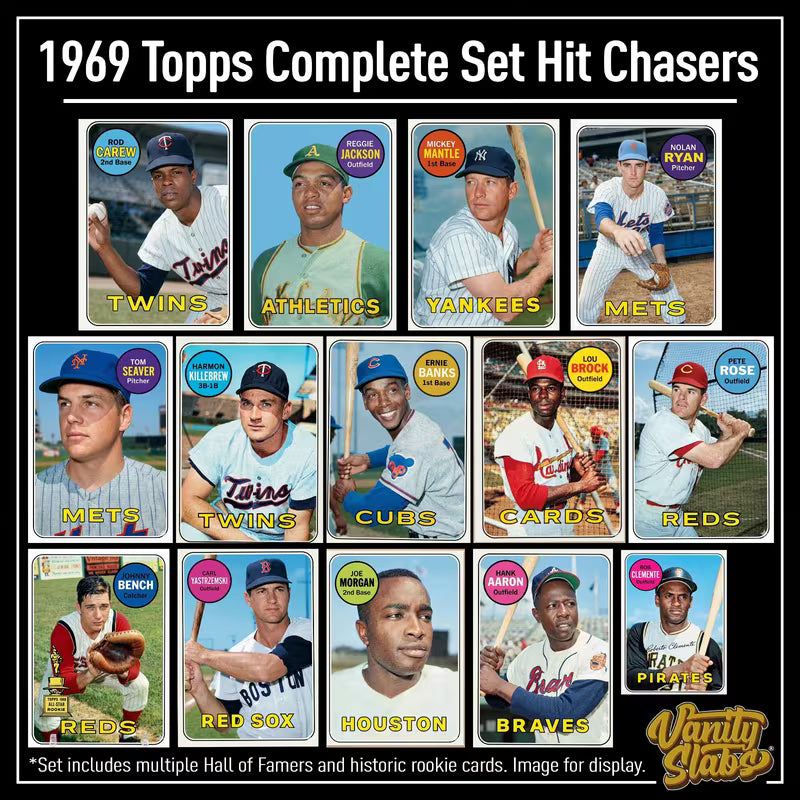 1969 Topps Baseball Mystery Slab | Reggie Jackson RC Chase