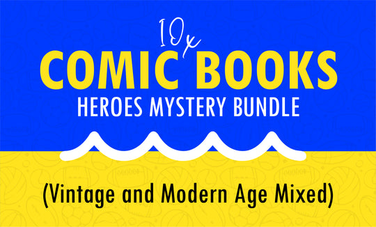 10 x Comic Books Heroes Mystery Bundle (Vintage and Modern Age Mixed)