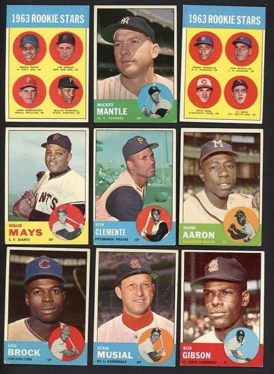 1963 Topps Vintage Baseball Mystery Slab ⚾ Random Card Encapsulated | 576 Card Set Pete Rose Rookie Chase