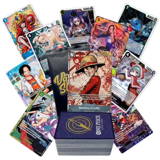 One Piece Treasure Hunt Bundle | 60+ One Piece Cards | 1x Super Rares Guaranteed | Randomly Inserted Holos/Rares Included! | Perfect Gift for Kids & Collectors!