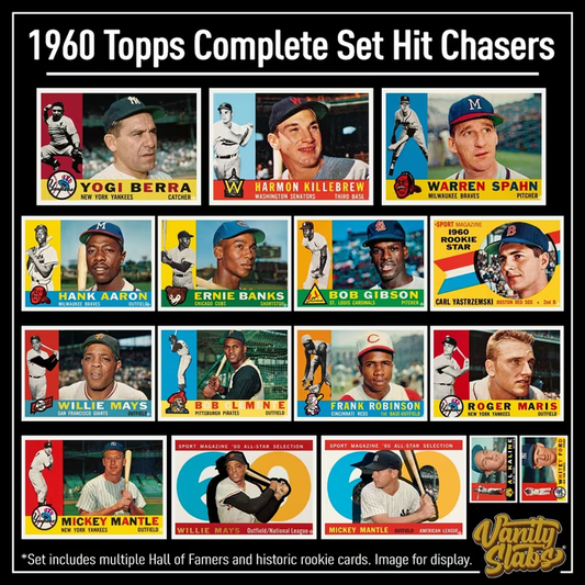 1960 Topps VINTAGE Baseball 572 Card CHASE Break | Chance to Get Carl Yastrzemski Rookie Card | Other Hits Included | Random Card from Set Encapsulated in Slab