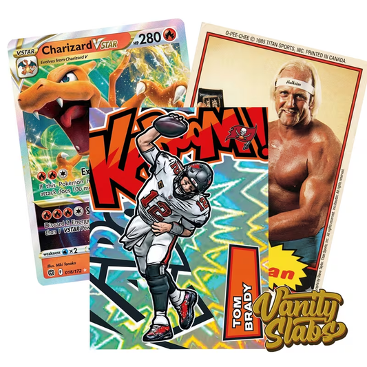 Sports and Pop-Culture Enthusiast Random Hit Pack | 3 Sleeved Cards from Any Genre | Includes Pokemon, Panini, Topps, Etc. | Perfect Gift for New and Old