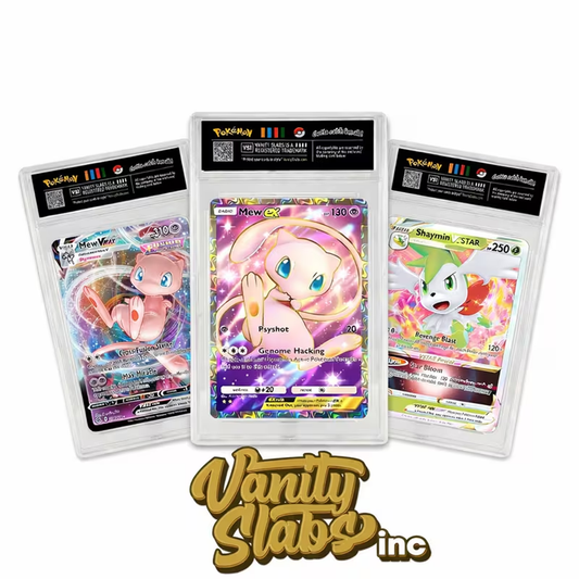 Pokémon Slab Collector Bundles | Ultra or Double Rare Card in Slab | EX, V, VMAX, VSTAR | Includes 10 BONUS Holo Cards Per Slab | Perfect Gift for Kids & Collectors