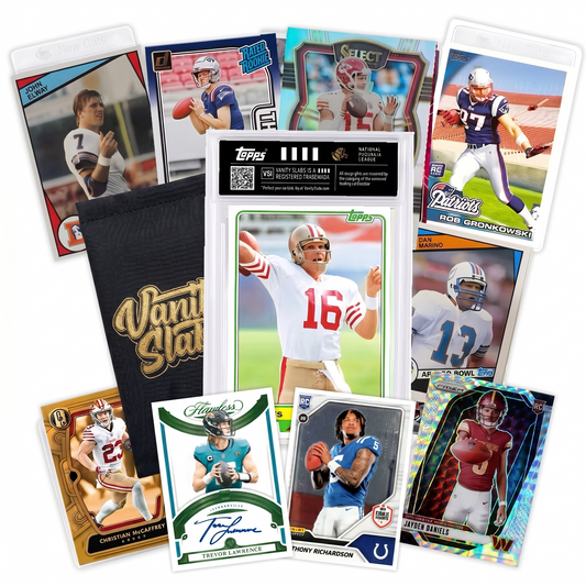 Football Mystery Ultimate Elite Pack | 10-15 Premium Football Cards | Rookies, Stars, Autographs or Inserts Guaranteed! | Panini & Topps Included | Perfect Gift for Kids & Collectors