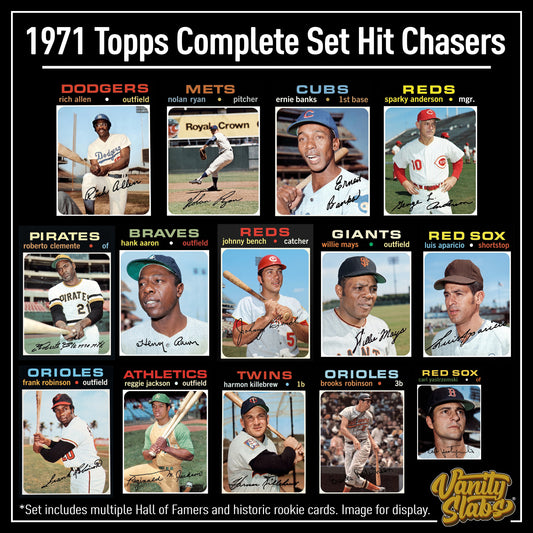 1971 Topps Vintage Baseball Mystery Slab ⚾ 1 Random Card Encapsulated – example product image 1