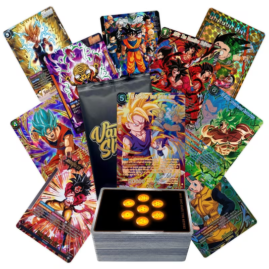Dragon Ball Z Trainer Bundle | 60+ Dragon Ball Z Cards | 1x Super Rares Guaranteed | Random Holos/Rares Included! | Perfect Giftable for Kids & Collectors!