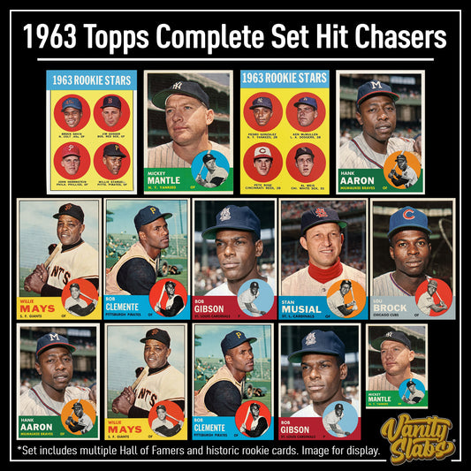 1963 Topps Baseball Mystery Slab – example product image 1