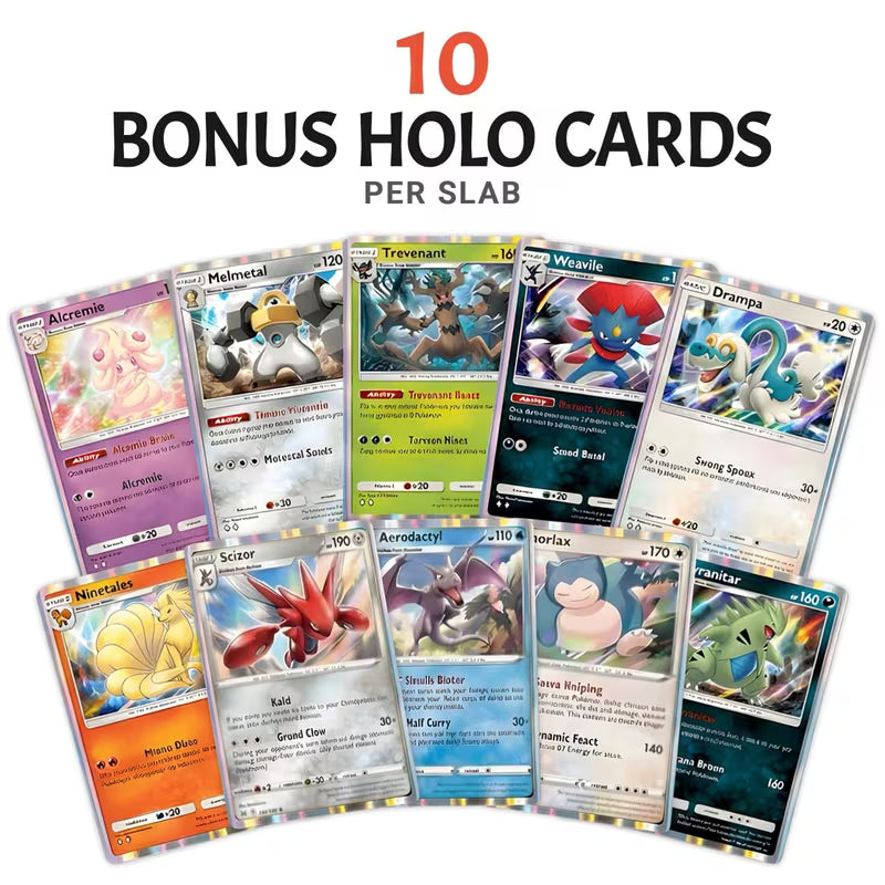 Pokémon Random Slab | Ultra or Double Rare Card in Display Slab | VSTAR, VMAX, V, EX | Perfect Giftable for Kids & Collectors of All Ages