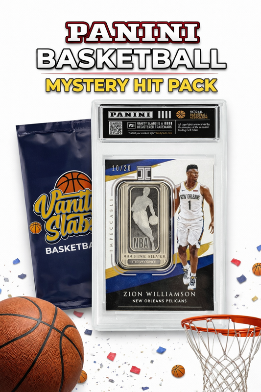 Panini Basketball Mystery Hit Slab – Slabbed Basketball Card in Premium Display Case