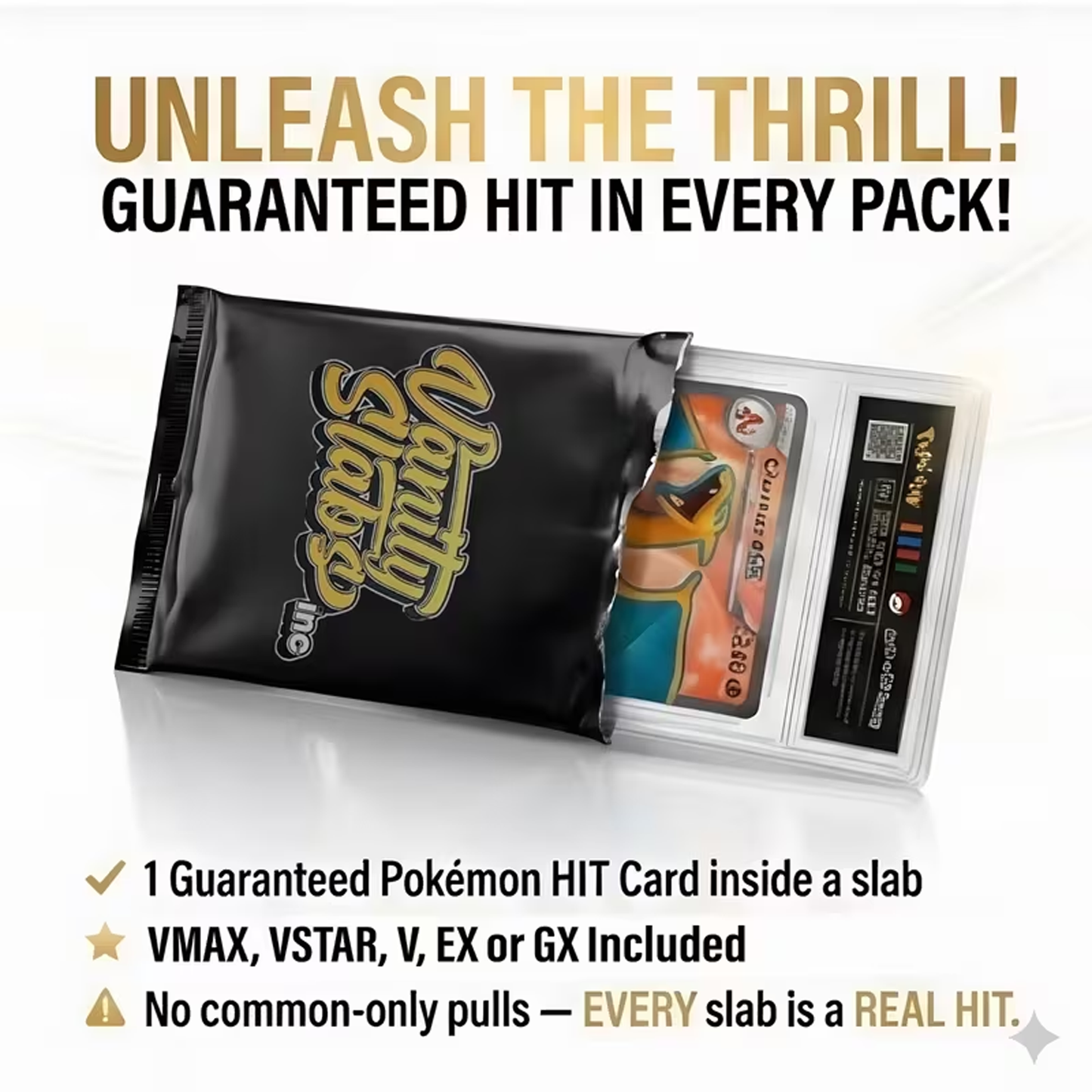 Japanese Pokémon Mystery Slab | Rare Card in Display Slab | EX, V, VMAX, VSTAR | Includes 10 BONUS Holo Cards | Perfect Gift for Kids & Collectors of All Ages