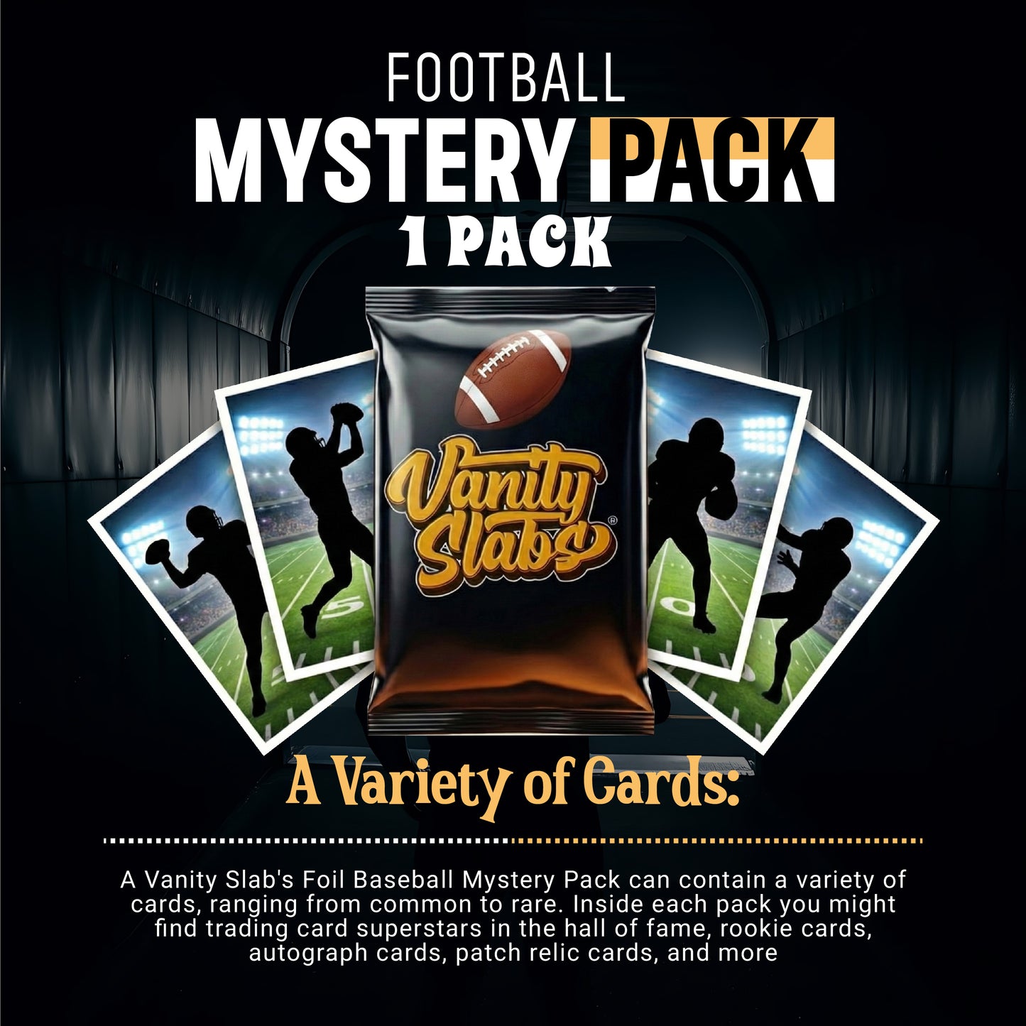 Football Mystery Ultimate Elite Pack (Loaded with Goodies) Great Party Favors