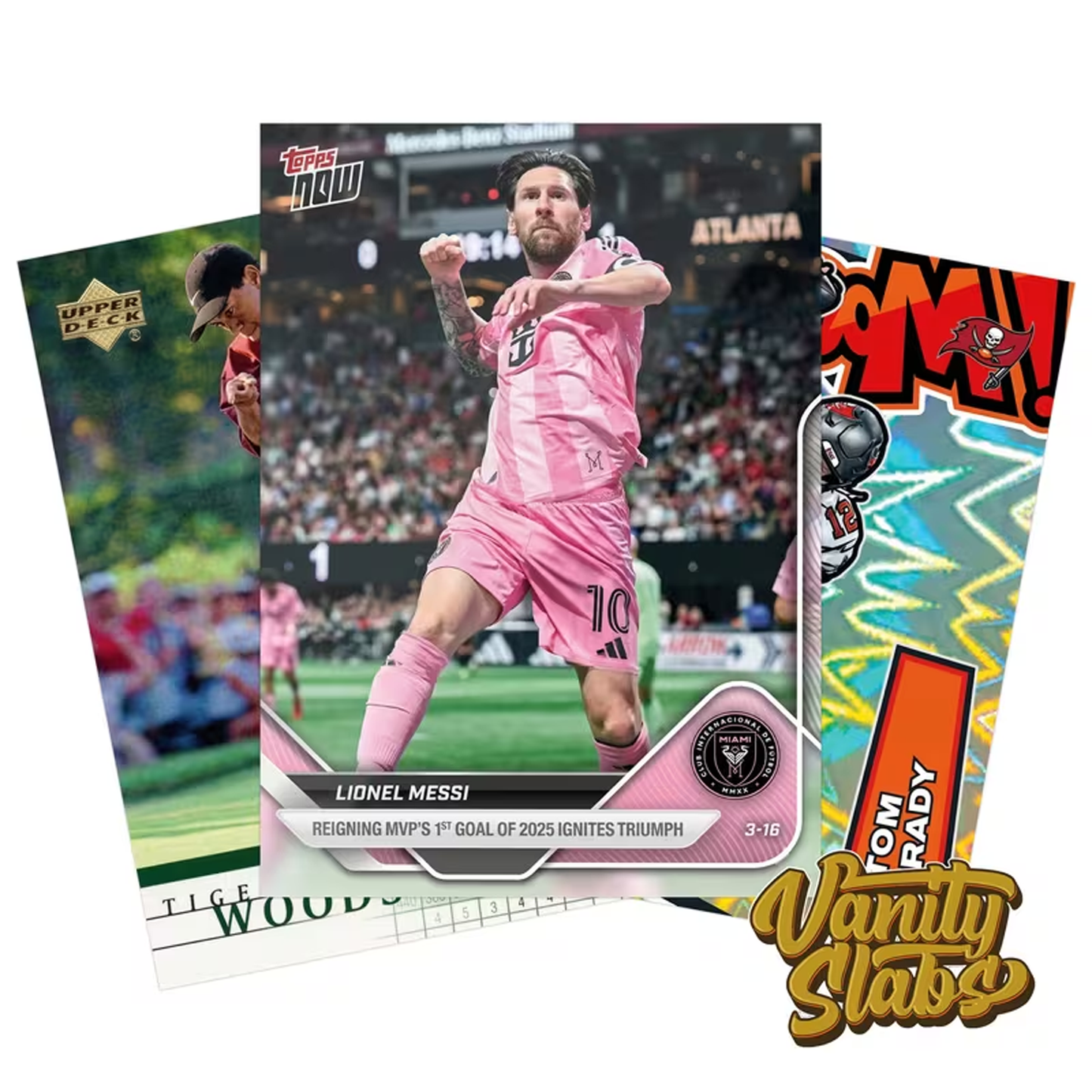 Sports and Pop-Culture Enthusiast Random Hit Pack | 3 Sleeved Cards from Any Genre | Includes Pokemon, Panini, Topps, Etc. | Perfect Gift for New and Old