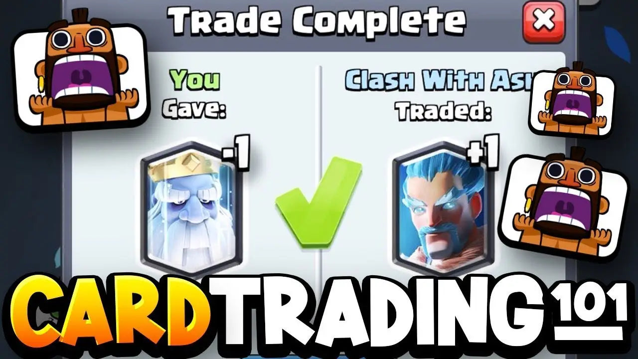 How Does Trading Cards Work in Clash Royale?