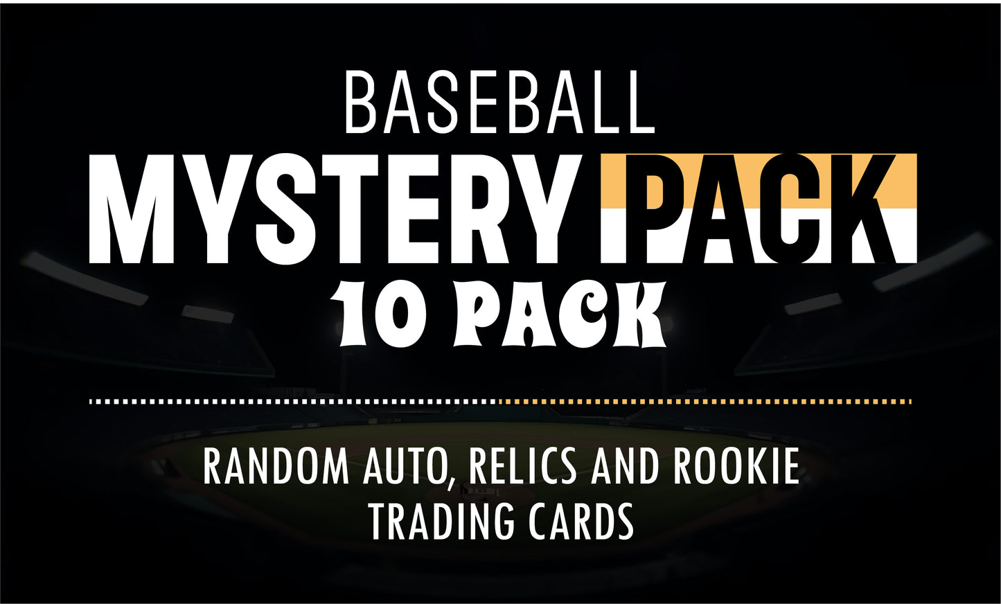 Baseball Mystery 10 Ultimate Elite Packs (Loaded with Goodies) Great Party Favors