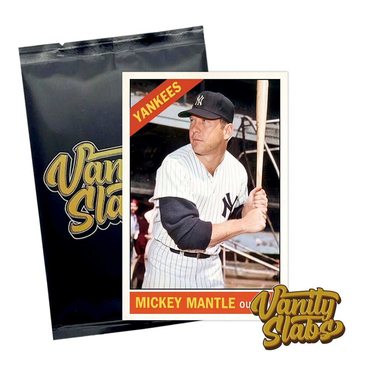 1966 Topps Baseball Mystery Slab – 1 Encapsulated Vintage Card – example product image 6