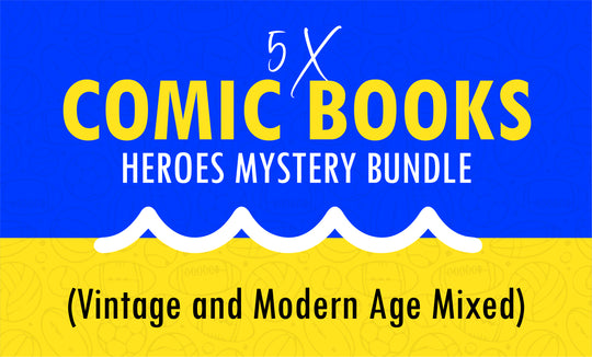 5 x Comic Books Heroes Mystery Bundle (Vintage and Modern Age Mixed)