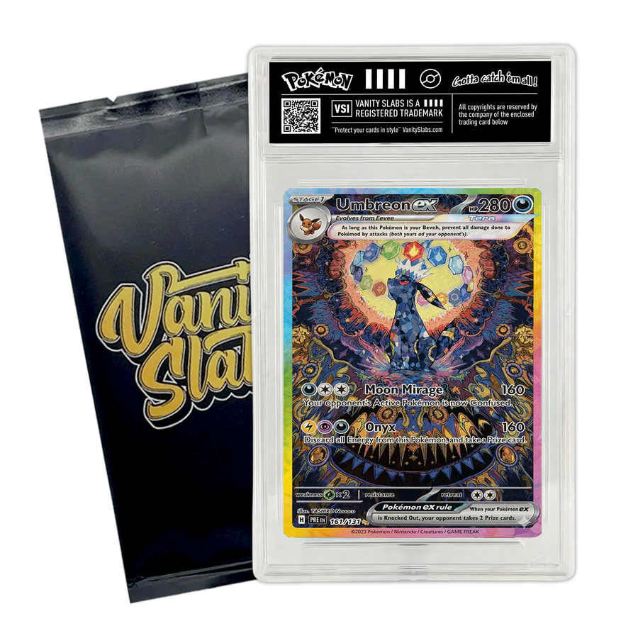 Pokémon Mystery Slab | Rare Card + 10 Bonus Holos