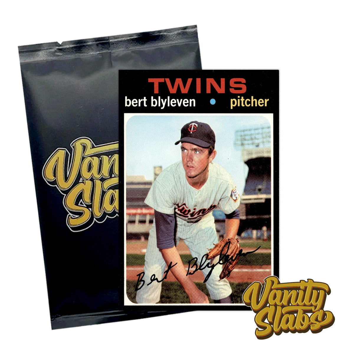 1971 Topps Vintage Baseball Mystery Slab ⚾ 1 Random Card Encapsulated – example product image 6