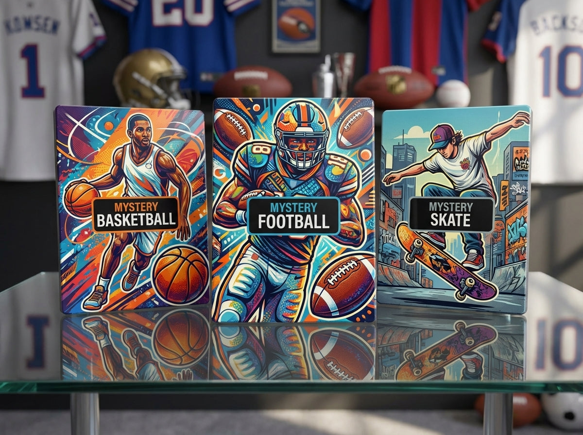 Vanity Slabs 3 Pack Slab Bundle for Standard 35pt Trading Cards includes Free Random Mystery Card