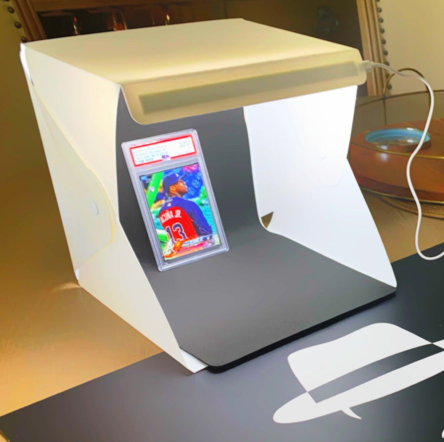 Portable LED Photo Box 8 x 8 in | Vanity Slabs