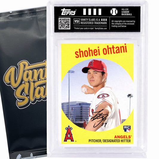 Baseball Collectible Mystery Card in Display Slab