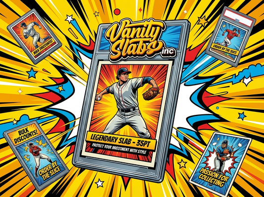 Vanity Slabs Holder for Baseball Football Basketball and Non Sports