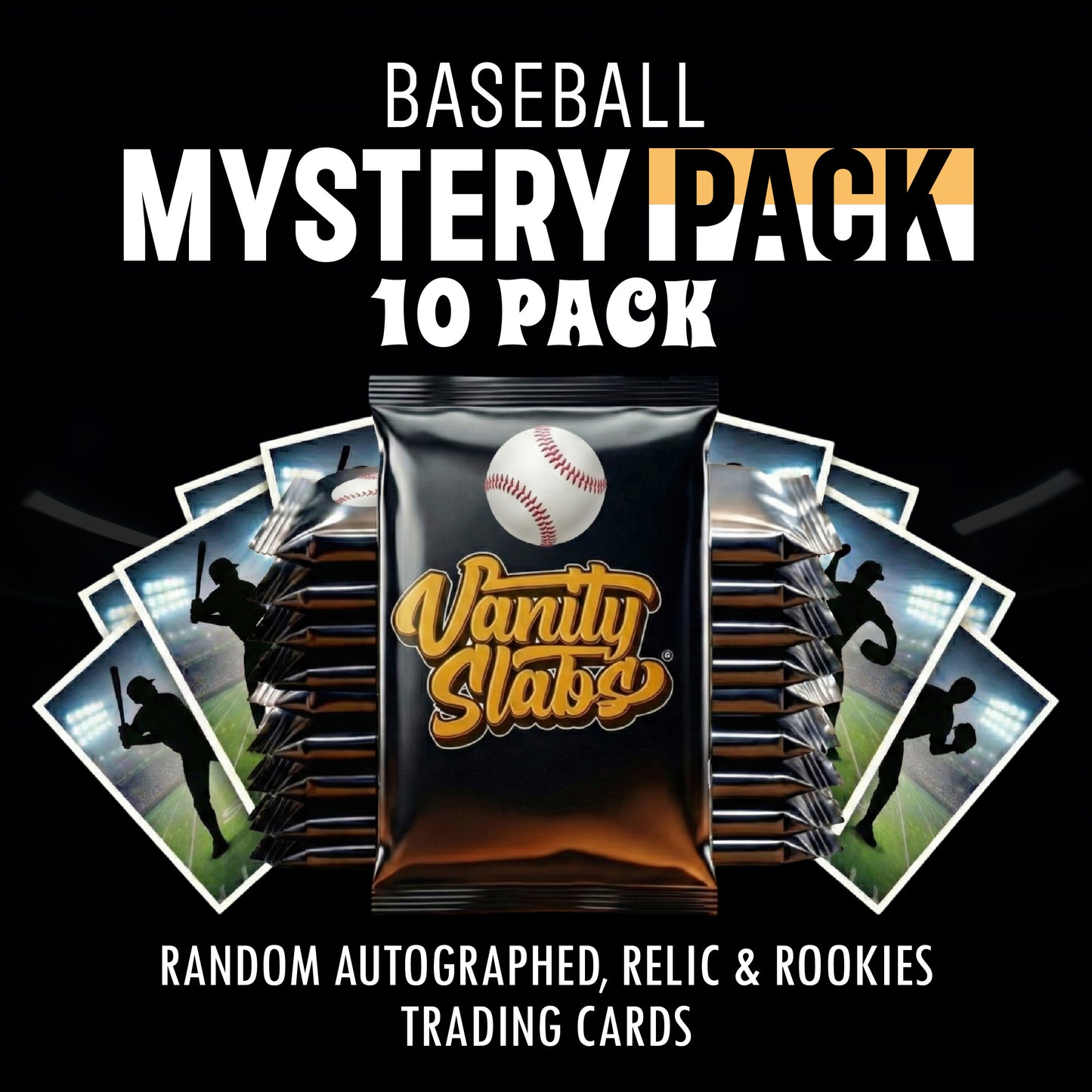 Baseball Mystery 10 Ultimate Elite Packs (Loaded with Goodies) Great Party Favors
