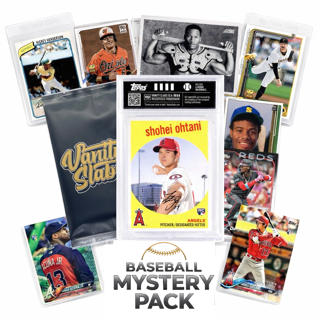 1 x Baseball Sports Pack Bundle of Trading Cards includes a Vanity Slab