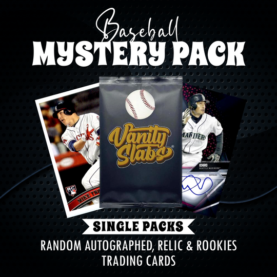 Baseball Mystery Pack (Random Autographed, Relic & Rookies Trading Cards)
