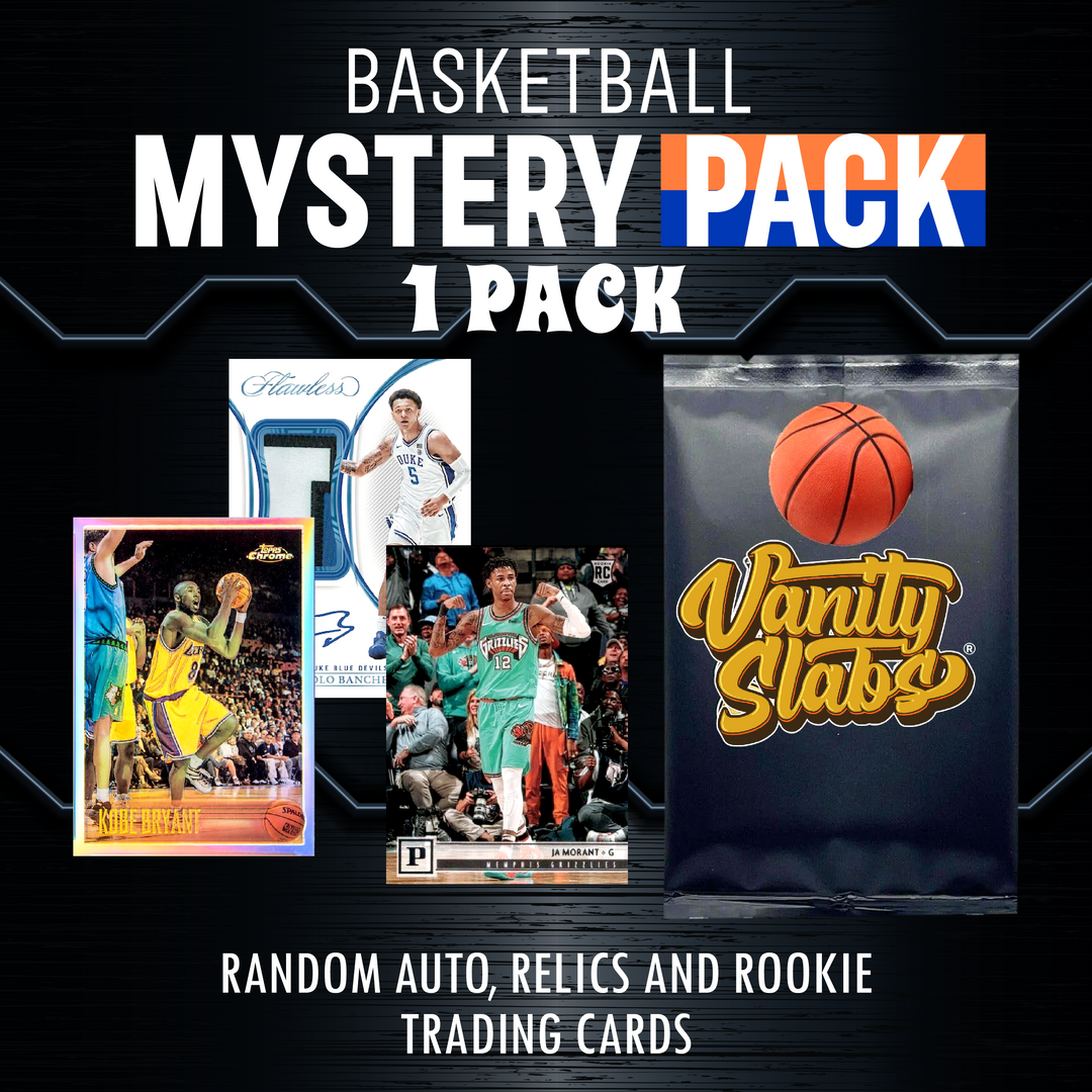 GRADE Basketball Mystery Bundle with Foil Pack (Random Auto, Relics and Rookie Trading Cards))