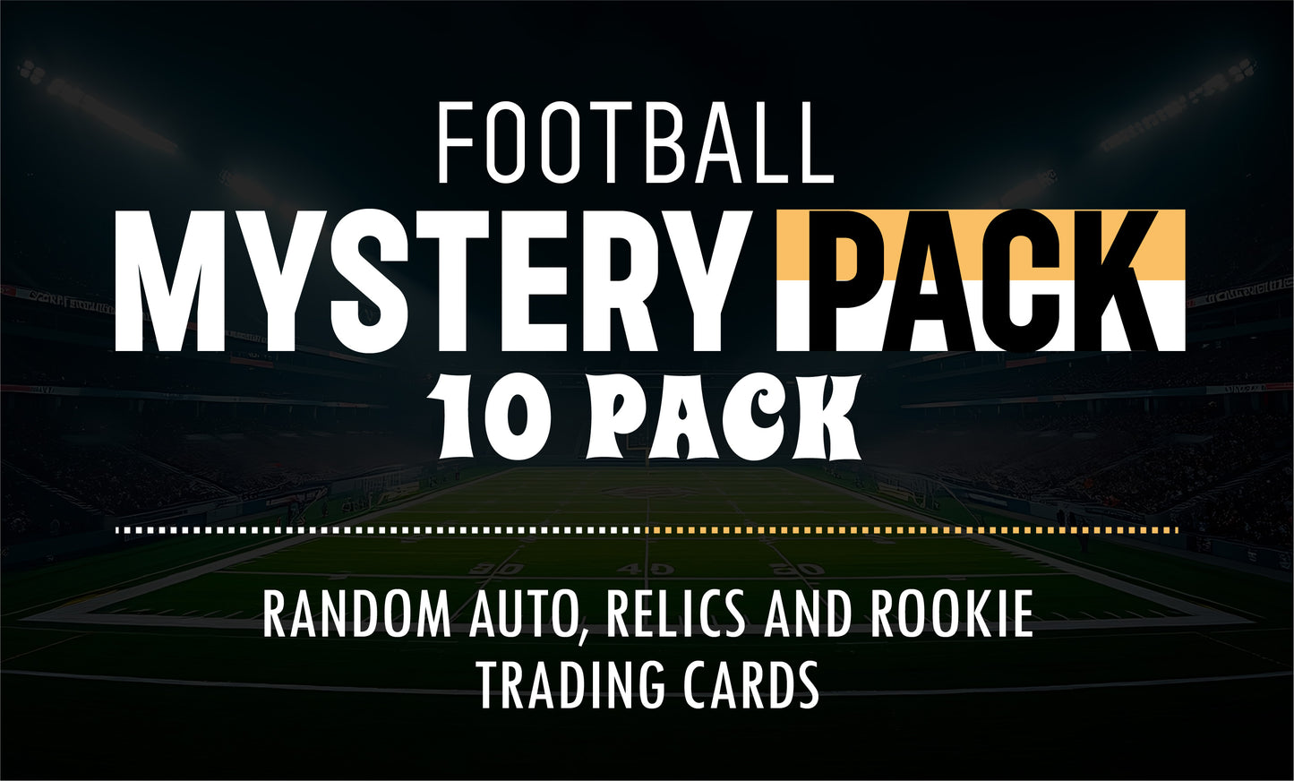 Football Mystery 10 Ultimate Elite Packs (Loaded with Goodies) Great Party Favors