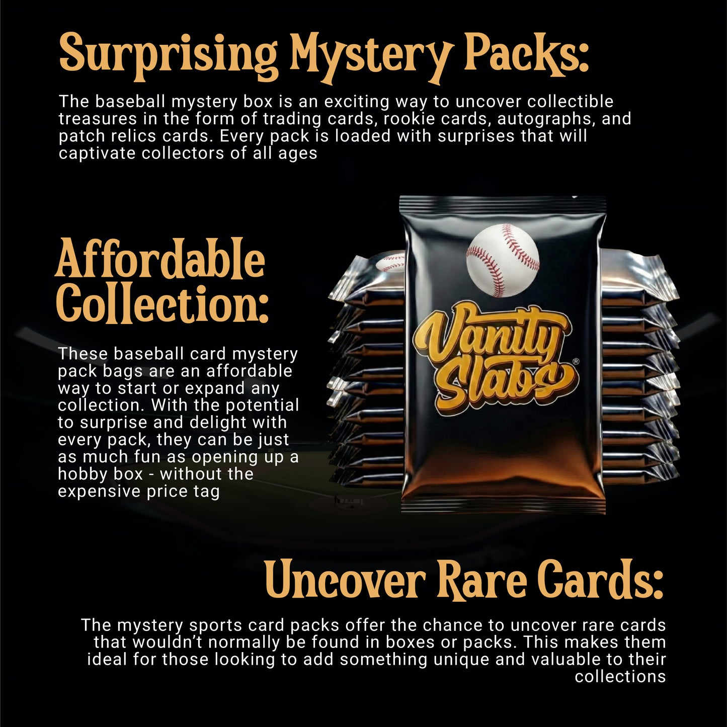 Baseball Mystery 10 Ultimate Elite Packs (Loaded with Goodies) Great Party Favors
