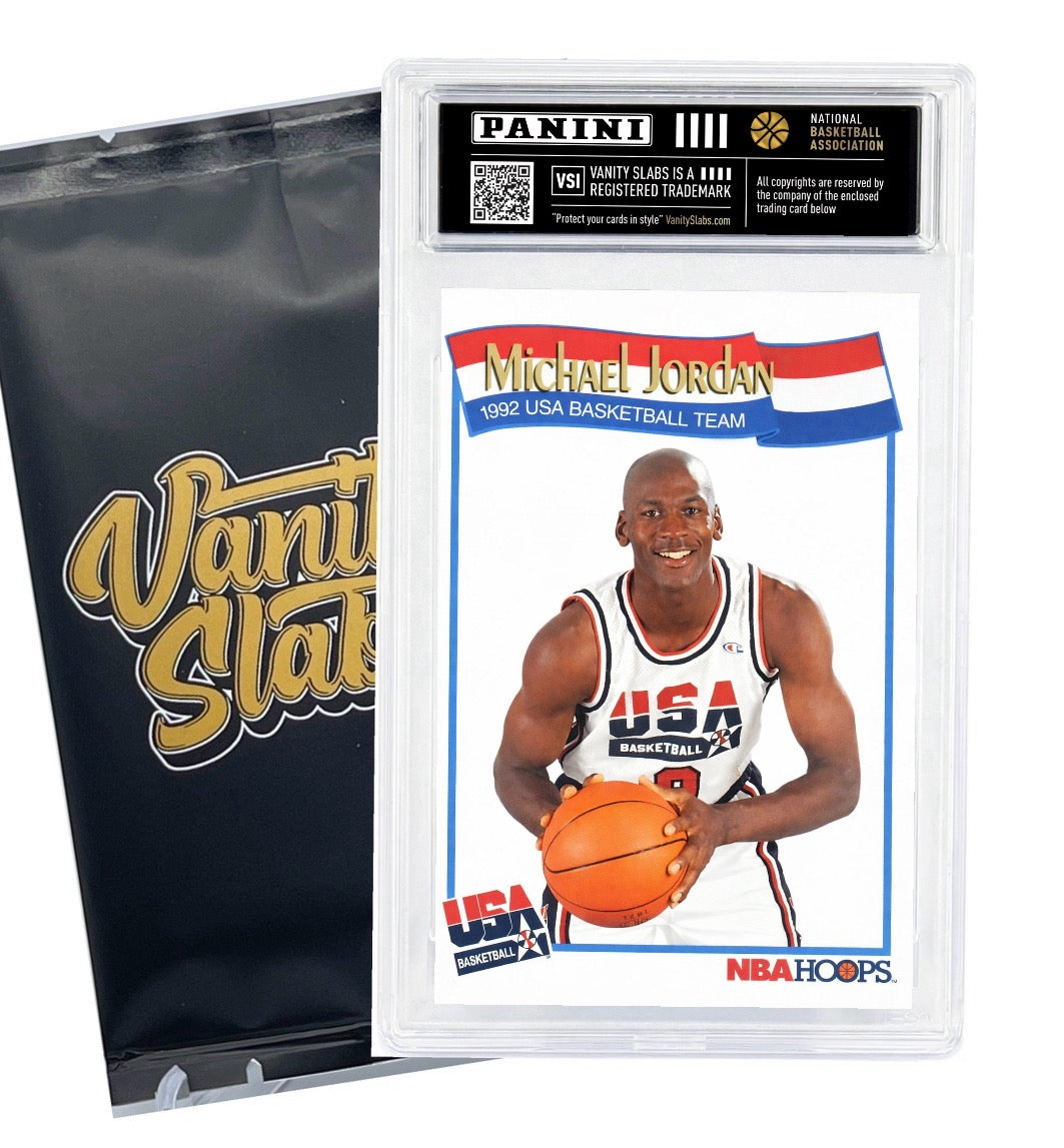 Panini Basketball Mystery Hit Single Slab – Slabbed Basketball Card in Display Case | Rookies, Stars, Autographs or Inserts Guaranteed! | Perfect Giftable for Kids & Collectors