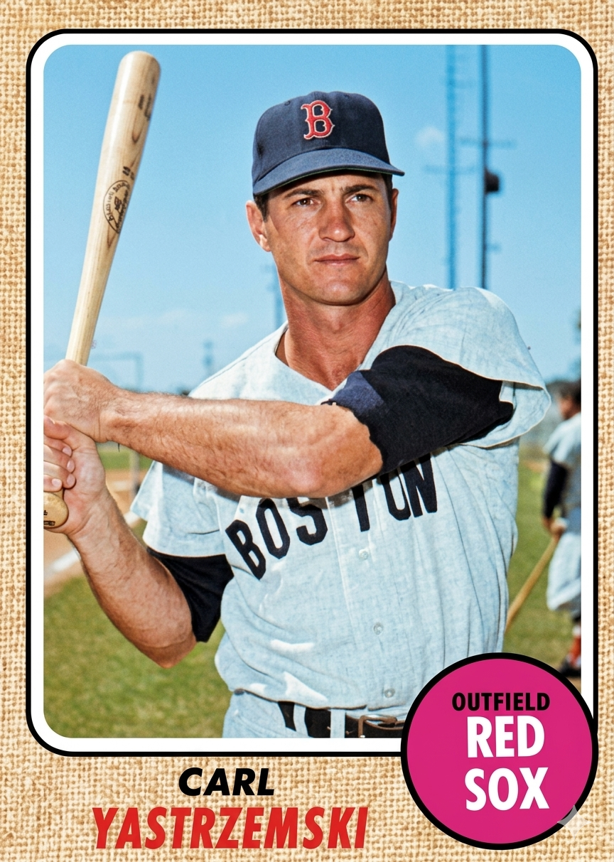 1968 Topps Baseball Mystery Card ⚾ Premium Magnetic Holder | Nolan Ryan RC Chase 🔥 1 Random Card Encased | From Complete 598 Card Set Chase