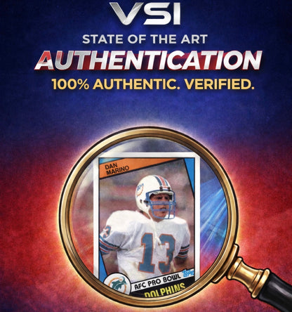 Football Mystery Pack - Variety Sports Pack of Trading Cards Bundle includes a Vanity Slab