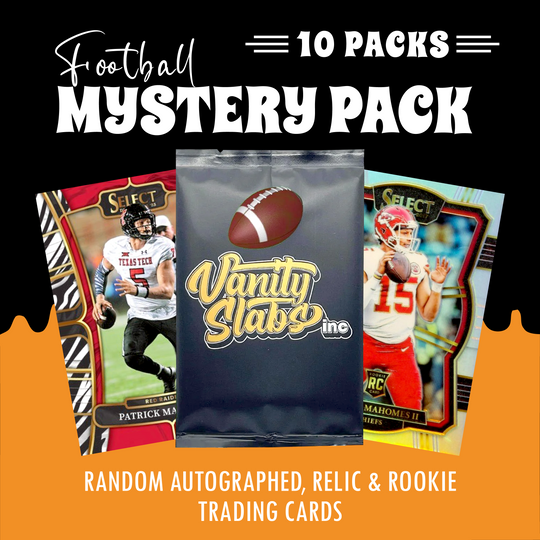 Football Mystery 10 Ultimate Elite Packs (Loaded with Goodies) Great Party Favors