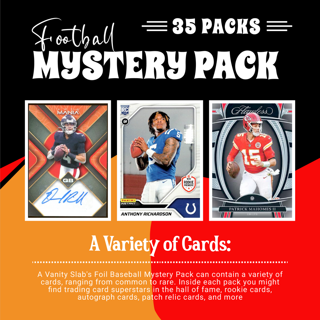 Football Mystery 35 Ultimate Elite Packs (Loaded with Goodies) Great Party Favors