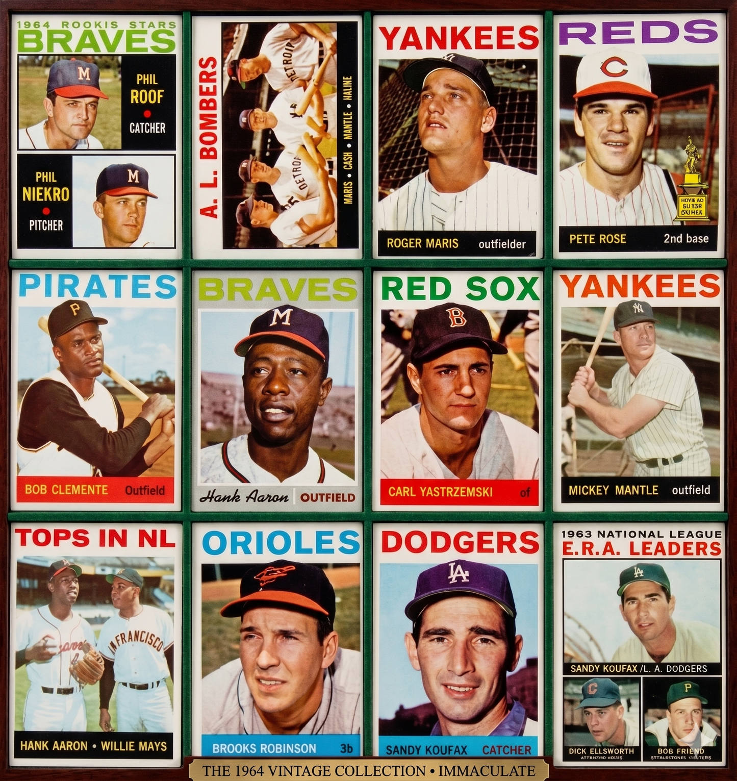 1964 Topps Vintage Baseball Mystery Slab ⚾ Random Card Encapsulated | 587 Card Set Chase