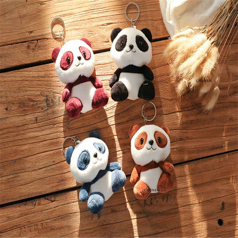 Multi Designs, Panda Etc. 12CM Approx. Plush Stuffed Doll Toy , Penguin , Cat Plush Animal Toys