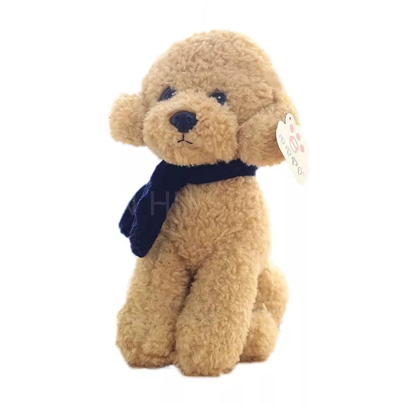 32cm Stuffed Teddy Dog Kids Toys Cute Bichon Dog Plush Doll Baby Toys Simulation Doll For Girl Children Birthday Gift