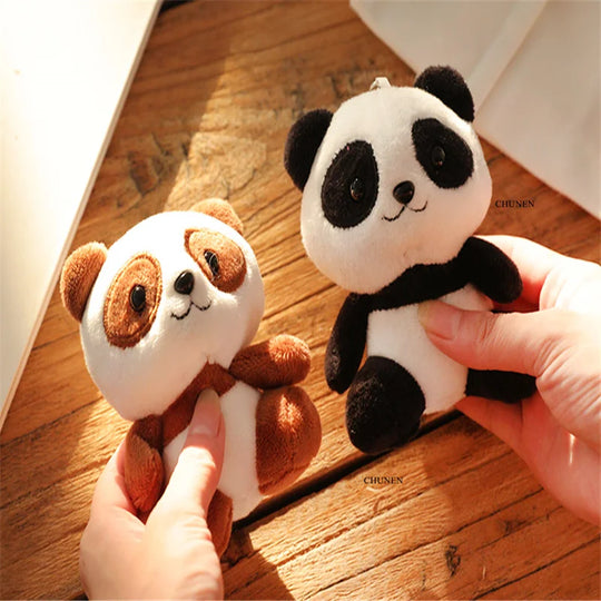 Multi Designs, Panda Etc. 12CM Approx. Plush Stuffed Doll Toy , Penguin , Cat Plush Animal Toys