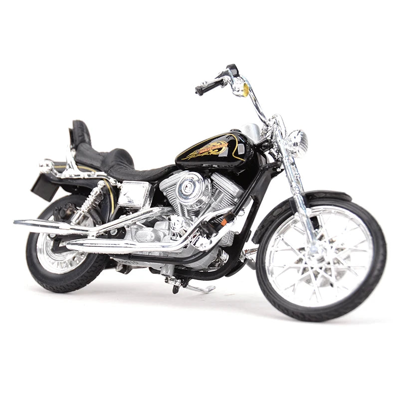 Maisto 1:18 Harley-Davidson 1997 FXDWG Dyna Wide Glide Die Cast Vehicles Collectible Hobbies Motorcycle Model Toys