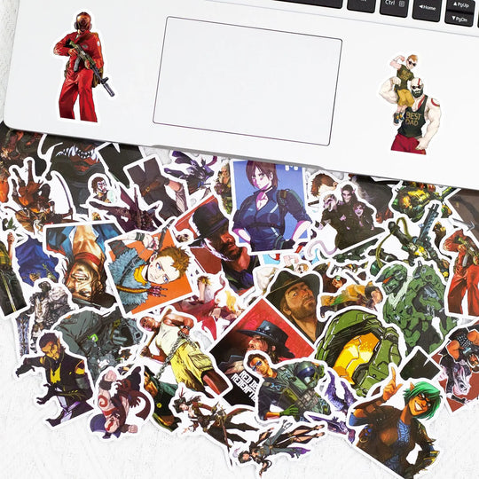 50PCS Game Stickers Pack Red Dead Redemption For Laptop Phone Case Skateboard Suitcase Waterproof Decals Kids Toy
