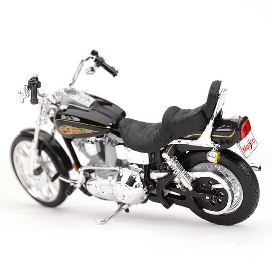 Maisto 1:18 Harley-Davidson 1997 FXDWG Dyna Wide Glide Die Cast Vehicles Collectible Hobbies Motorcycle Model Toys